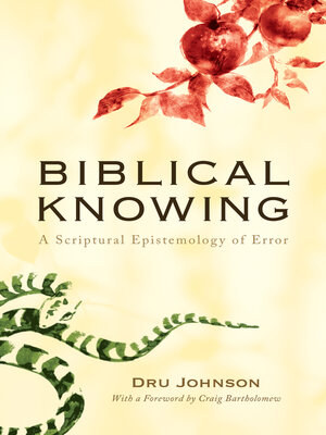 cover image of Biblical Knowing